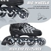 Inline Skates for Kids Youth, Adjustable Aggressive Durable Roller Skates