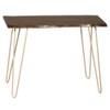 Carolina Classic SETI Live Edge Console Table in Elm and