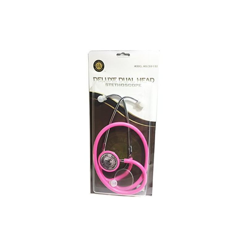 EMI Dual Head Stethoscope (Pink)