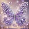 Diamond Art Kits for Adults Beginner, Butterfly 5D Diamond Painting