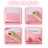 50 packs #10 Business envelopes, pink envelopes, self-sealing standard envelopes,