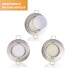Ultra-flat, Recessed LED Spotlight, Great Design, Warm White, Cool White,