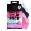 ERASE YOUR FACE Reusable Makeup Remover Cloths - Microfiber Face