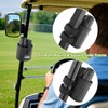 Roykaw Golf Rangefinder Pouch Mount for Golf Cart, Laser Rangefinder