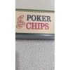 Poker Chip Set In Sturdy Wooden Box- Sealed Package New
