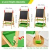 FUNLIO Anti-Warping Kids Art Easel, 3 Height Adjustable for Kids