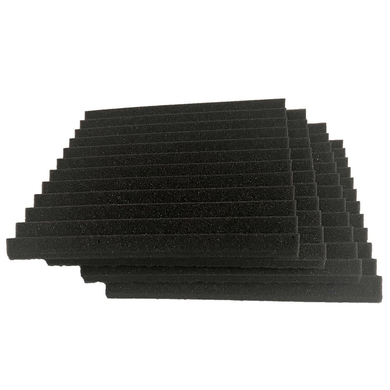 50 Pack Black 12 "X 12 "X1" Acoustic Panels Studio