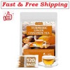 ULTHMOK 120 Premium Turmeric, Ginger, Cinnamon Blend Tea Bags, 100%