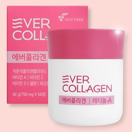 EverCollagen Retinol A Hyesoo Kim Low Molecular Collagen Tripeptide 4 weeks x 1 / 에버콜라겐 레티놀A 김혜수 저분자 콜라겐 트리펩타이드 4주 x 1개