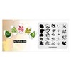 KADS Templates for Nails Leaf Nature Fall Stamping Plates Image