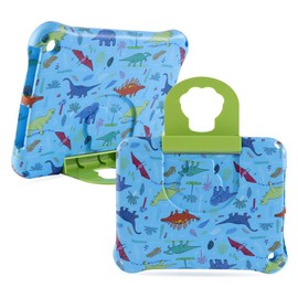 Topevoeon Dinosaur Kindle Fire HD 8 Tablet Case for Kids Boys Light EVA Kids Friendly Fire HD8 Plus 2024 2022 12th Gen Kid-Proof Shockproof Case with Handle Kickstand Boy's Gift