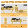 12FT RV Quick Connect Propane Hose with 1/4" Safety Shutoff
