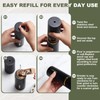 LOYIM Wooden Salt and Pepper Grinder Set 8 Inch Manual