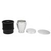 60g Grinder Blowing Bean Bin Aluminium Alloy Coffee Grinder Cleaning
