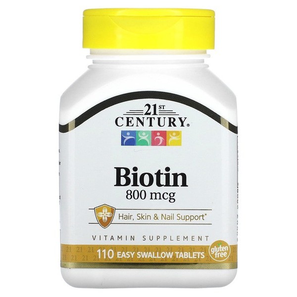 Biotin 800mcg, 110 easy-to-swallow tablets / 비오틴 800mcg 삼키기 쉬운