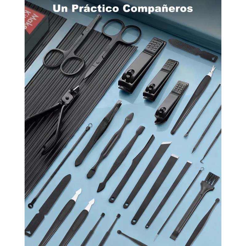 Manicura Y Pedicura Set Manicura Multifuncional Lonk 28 Pcs ZJQD-28