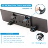 Kitbest Rear View Mirror, Interior Clip On Panoramic Rearview Mirror