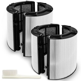 Katerelis 2 Pack Replacement True Filter for Dyson TP04 TP06 TP07 TP09 TP10 HP04 HP06 HP07 HP09 HP10 PH01 PH02 PH04, 360° Combi 2 in 1 and Carbon Filter, Grade True Carbon Replacement Filter