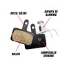 Piago Balatas Pastillas Metal 4mm para Bicicleta Freno De Disco
