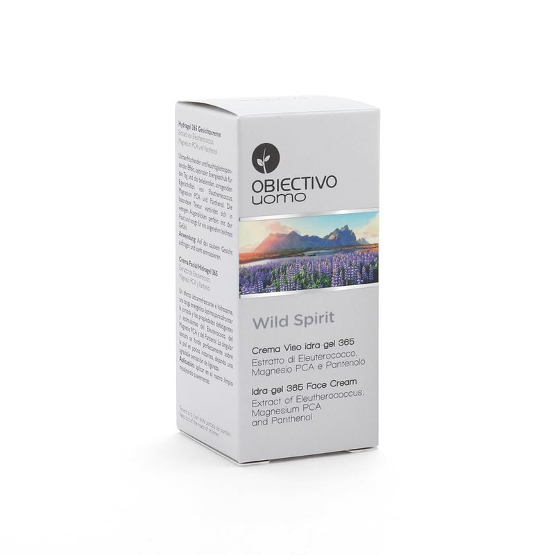 Obiectivo Men's Face Cream Hydra-Gel 365 Wild Spirit 50 ml