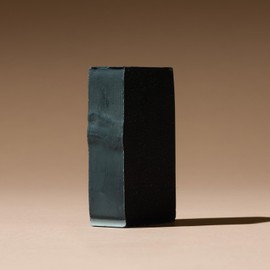 THE COLD PROCESS Charcoal & Sunflower Body Soap Bar, Made in Japan, 4.9 oz (140 g)