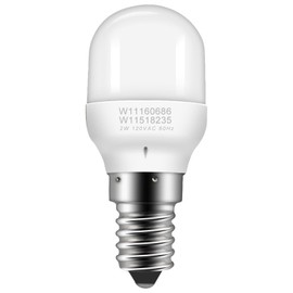 Mifyca W11518235 W11160686 Refrigerator LED Lamp Light Bulb Compatible with Whirl-Pool Ken-More Freezer Bulb 120V 2W Replaces W10473925 W10574850 AP7014645 PS16555179-1 Pack