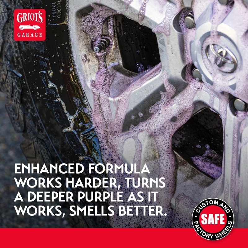 Griot's Garage Heavy-Duty Wheel Cleaner for All Wheel Finishes, Breaks