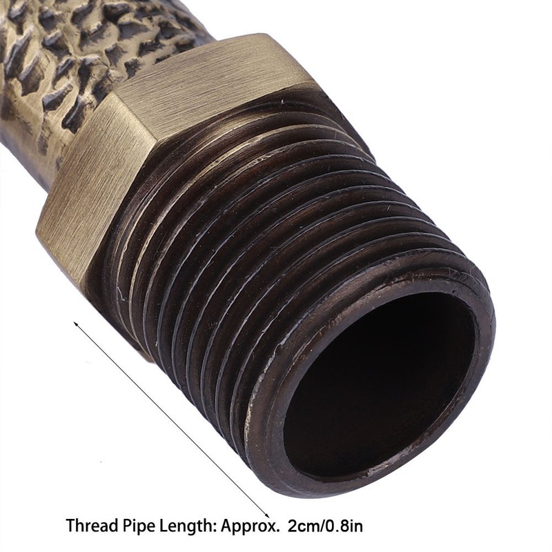 G1/2" Antique Brass Laundry Bathroom Washing Machine Wall Mounted Water