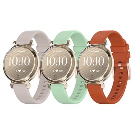 SUGARJAR Silicone Straps Compatible with Garmin Lily 2/Lily 2 Active for Women and Men