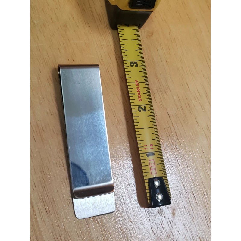 Unbranded Stainless Steel Money Clip