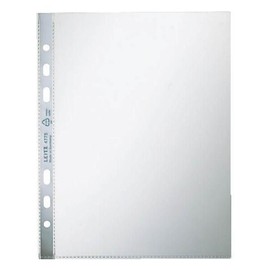 Leitz 47750002 Document Wallet Standard A5 Polypropylene Indelible Transparent