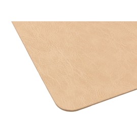 Faux Leather Placemats, Set of 4 PU Table Mats, Easy to Clean, Heat & Stain Resistant for Office Conference Table,Dining Home Decor