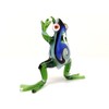 Sansukjai Frog Miniature Figurines Animals Hand Blown Color Glass Art