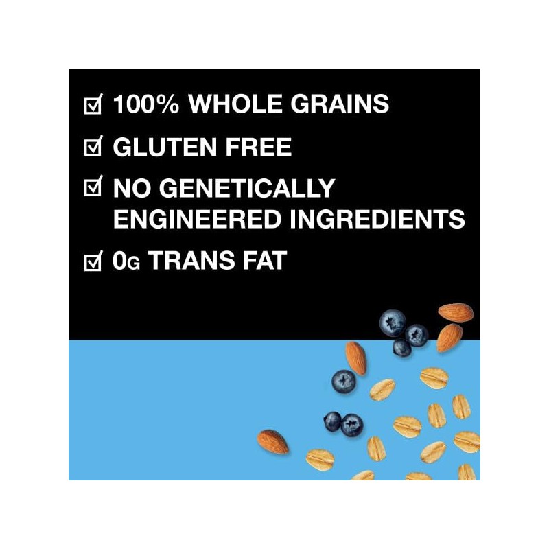 KIND Breakfast Bars Blueberry Almond 6 Pack Gluten Free Healthy