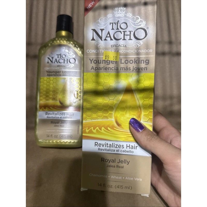 Tio Nacho Younger Looking Revitalizing Shampoo with Royal Jelly, 14