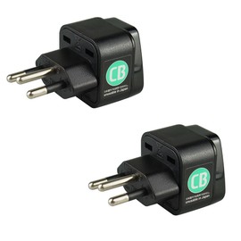 RW-PS08 Conversion Plugs for Overseas Travel Value Eleplugs Set of 2 (CB Type + CB Type)