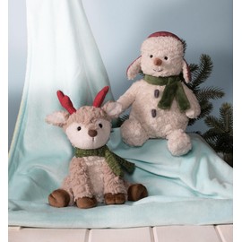 Mary Meyer Stuffed Animal Putty Collection Soft Toy, 12-Inches, Snowfall Snowman