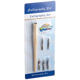 6-Piece Calligraphy Set with Standardgraph and Drawing Nibs