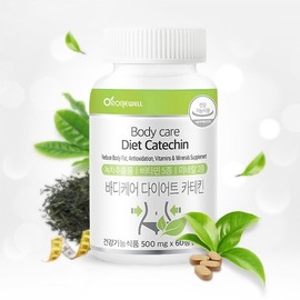 Ronnywell 로니웰 바디케어 다이어트 카테킨 60정 x 4개 (총 4개월분) Lonnywell Body Care Diet Catechin 60 Tablets x 4 (Total 4 Months Supply)