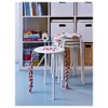 Ikea Marius Steel, Epoxy Powder Coating Stool (White), Set of