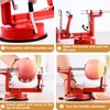 Apple Peeler, 3-in-1 Peeler Corer and Slicer with Suction Base