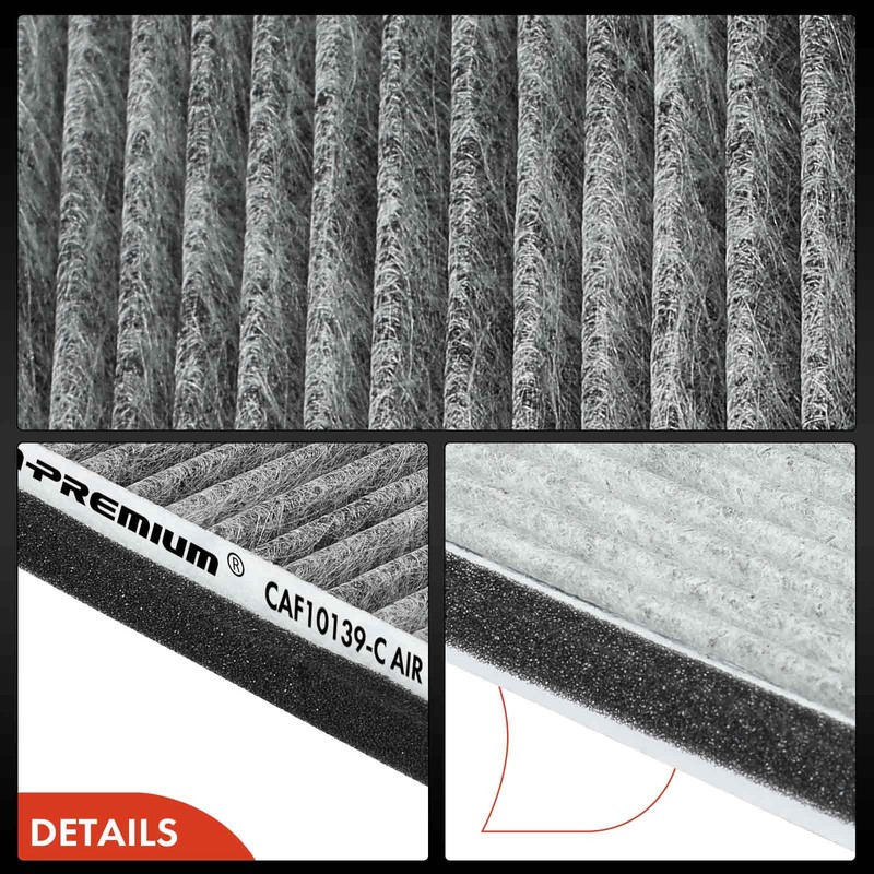 A-Premium 2-PC Engine & Cabin Air Filter with Activated Carbon