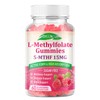 MEENCCD L-Methylfolate 15mg Gummies, Methylfolate Supplement, 5-MTHF Supplement - Active