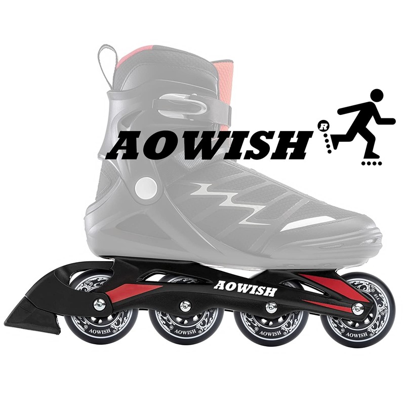 AOWISH Inline Skate Wheels 85A Outdoor Asphalt Formula Hockey Roller