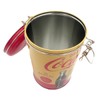 Distress Printed - Coca Cola Round Lock Top Lid with