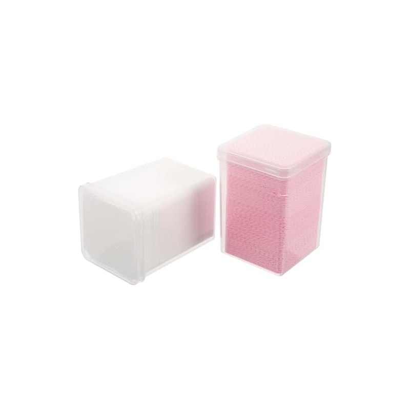 Toallitas para Extensiones de Pestañas, 2 Cajas, Limpieza Tela sin