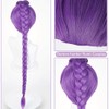 Rumi Wig for Kids，Girls Halloween Cosplay Wig Props Purple
