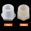 6 Pieces RV Hot Water Heater Drain Plug with Tape,