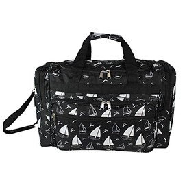 World Traveler 19-Inch Carry-On Duffel Bag - Sailboat
