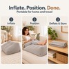 Inflatable Leg Elevation Pillow – Portable Wedge Pillow for Leg